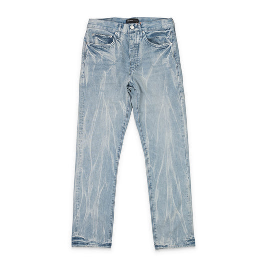 TIE ACID LIGHT INDIGO STRAIGHT JEANS