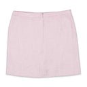 TEXTURED PINK MINI PENCIL SKIRT