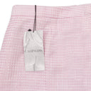 TEXTURED PINK MINI PENCIL SKIRT