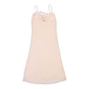 TIE BACK COWL PINK SLIP DRESS