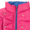 REVERSIBLE PINK BLUE PUFFER COAT