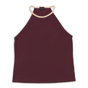 HALTER BURGUNDY TANK?