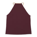 HALTER BURGUNDY TANK?