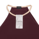 HALTER BURGUNDY TANK?