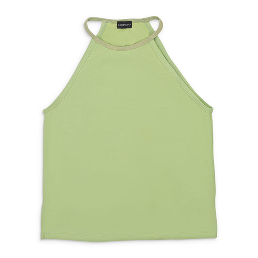 HALTER KIWI GREEN TANK