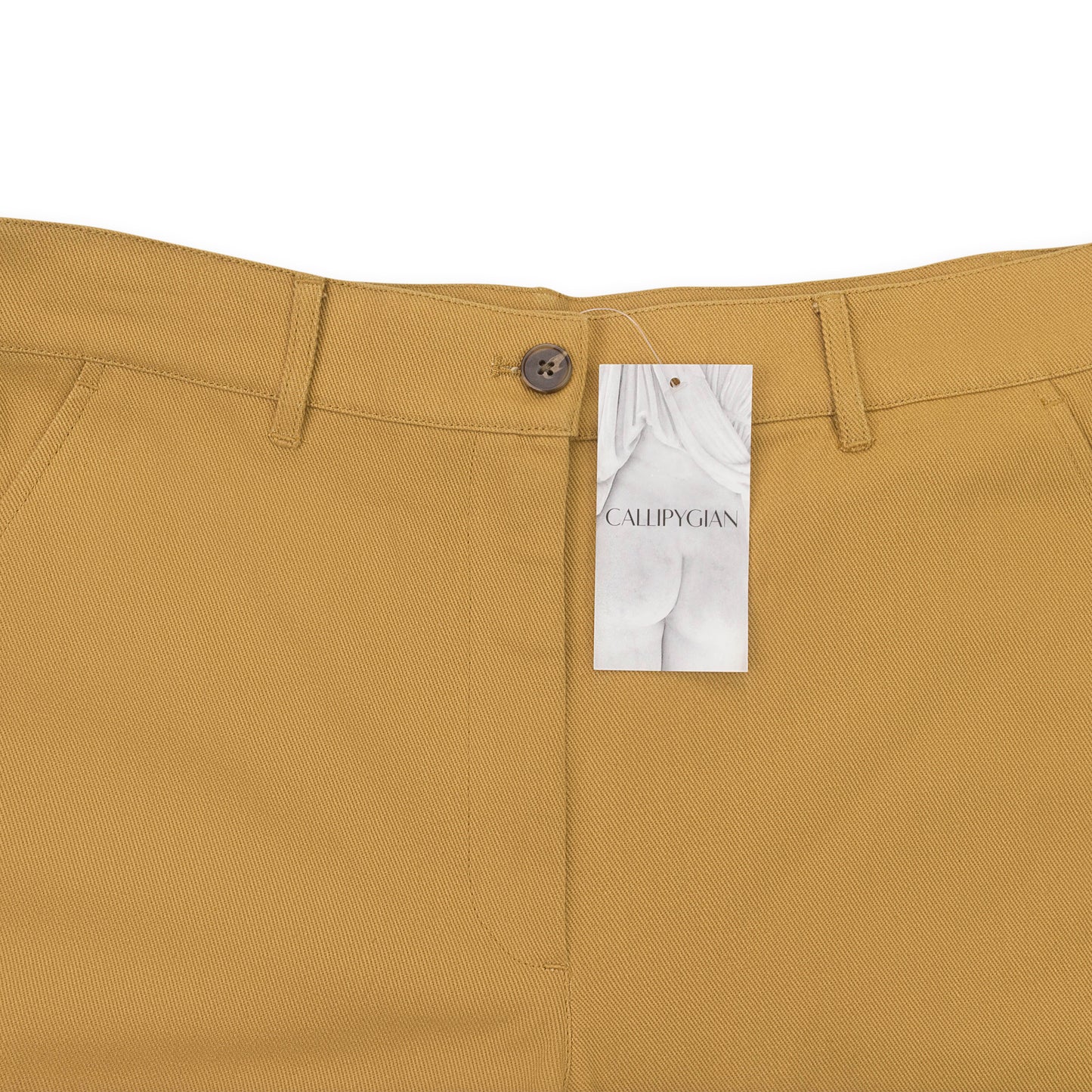 YOKE MUSTARD CARGO PANTS