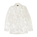 SEQUIN CLEAR BLAZER