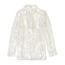 SEQUIN CLEAR BLAZER