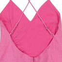 HIGH TIE PINK SLIP DRESS