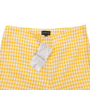 SEERSUCKER GINGHAM YELLOW NARROW PANT