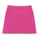 FURRY FUSCHIA MINI SKIRT