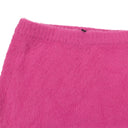 FURRY FUSCHIA MINI SKIRT