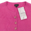 SS FURRY FUCHSIA CARDIGAN