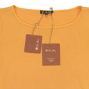 SCOLLO AMPIO SANTA MONICA YELLOW BLOUSE