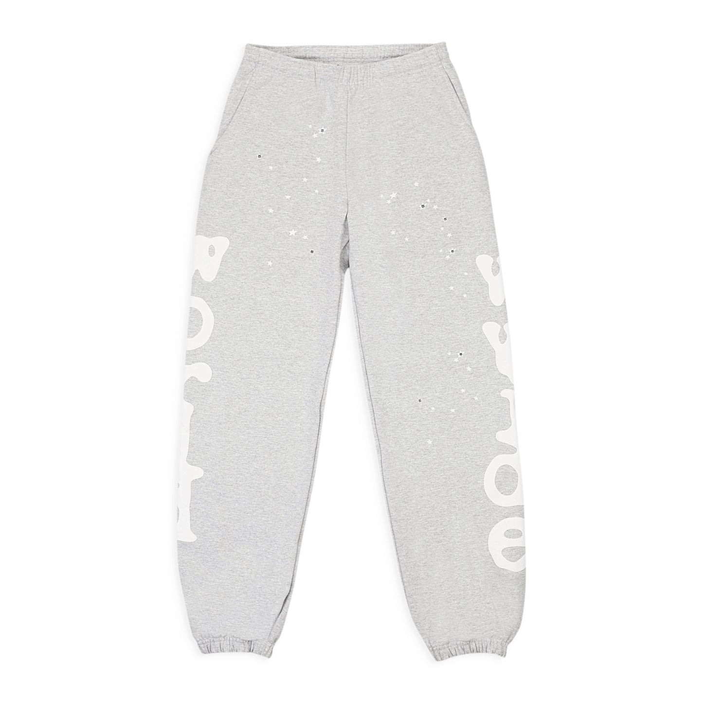 PRINTED WEB GREY MEN'S JOGGERS & SWEATPANTS