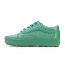 X OC PADDED OLD SKOOL LUG PLATFORM SEA GREEN SNEAKERS