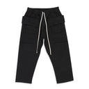 CREATCH CROPPED BLACK MEN'S CARGO PANTS