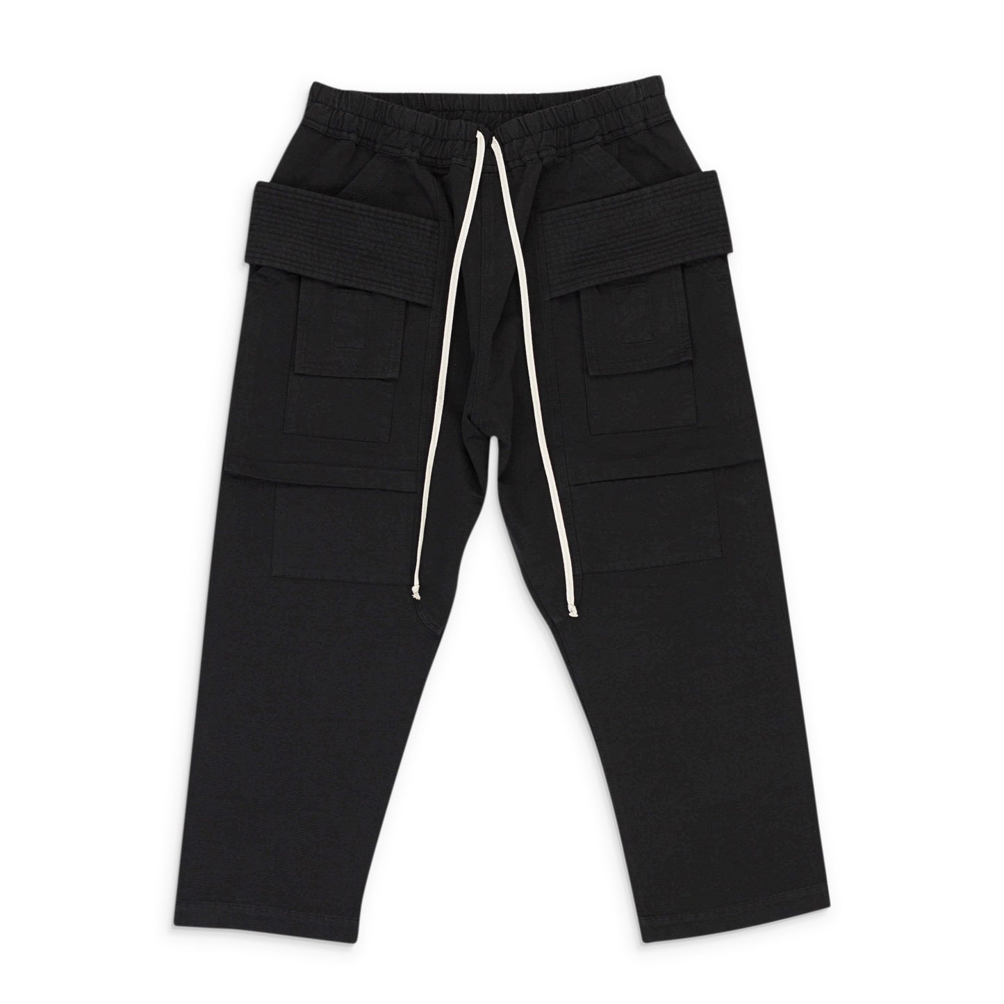 CREATCH CROPPED BLACK MEN'S CARGO PANTS