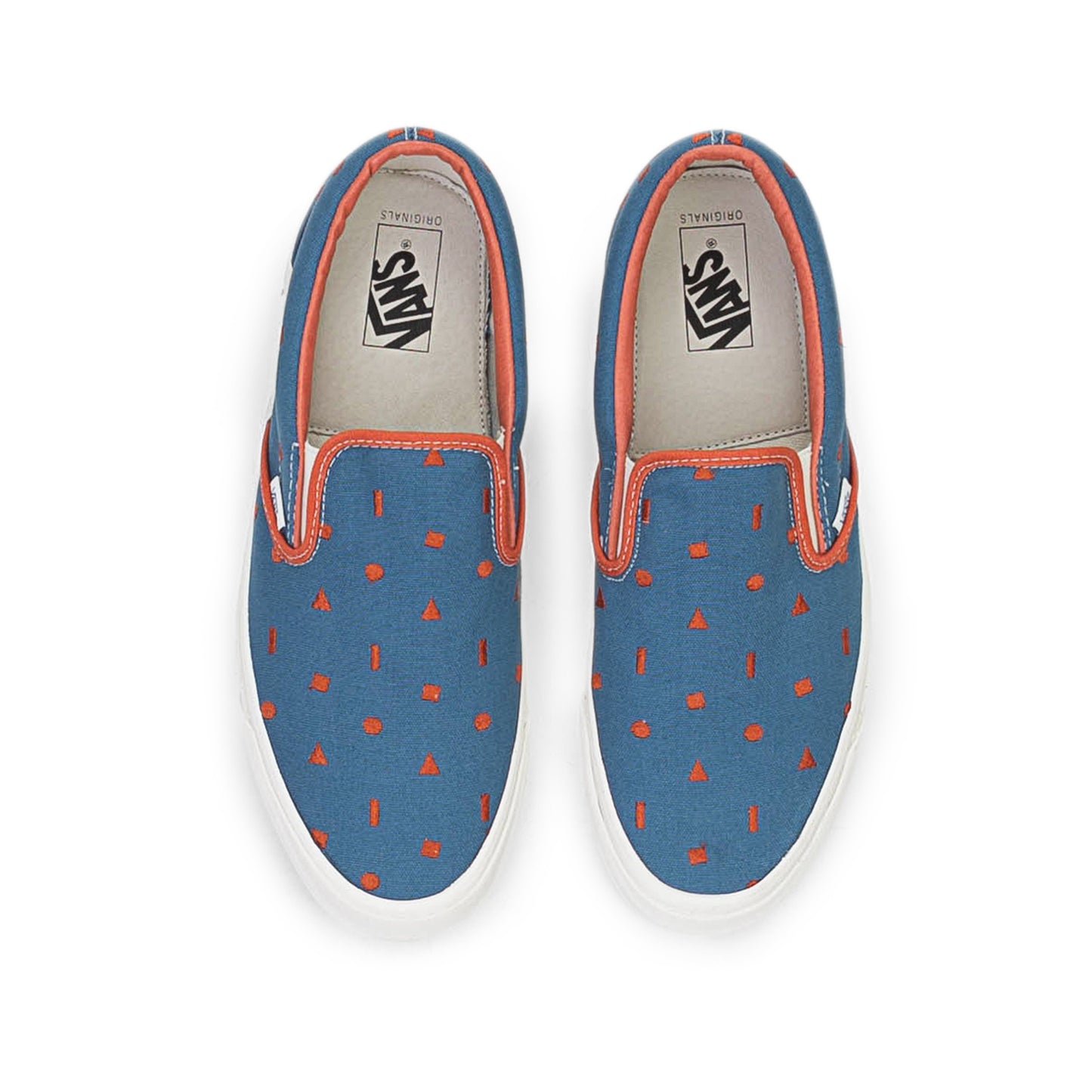 OG SLIP-ON LX BLUE RED SNEAKERS