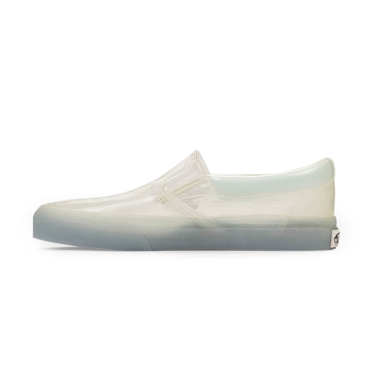 TRANSPARENT CLASSIC SLIPON WHITE SNEAKERS