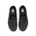 PADDED SLIP-ON BLACK LOAFERS