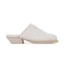 CAPSULE COWBOY WHITE MULES