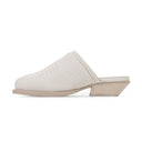 CAPSULE COWBOY WHITE MULES