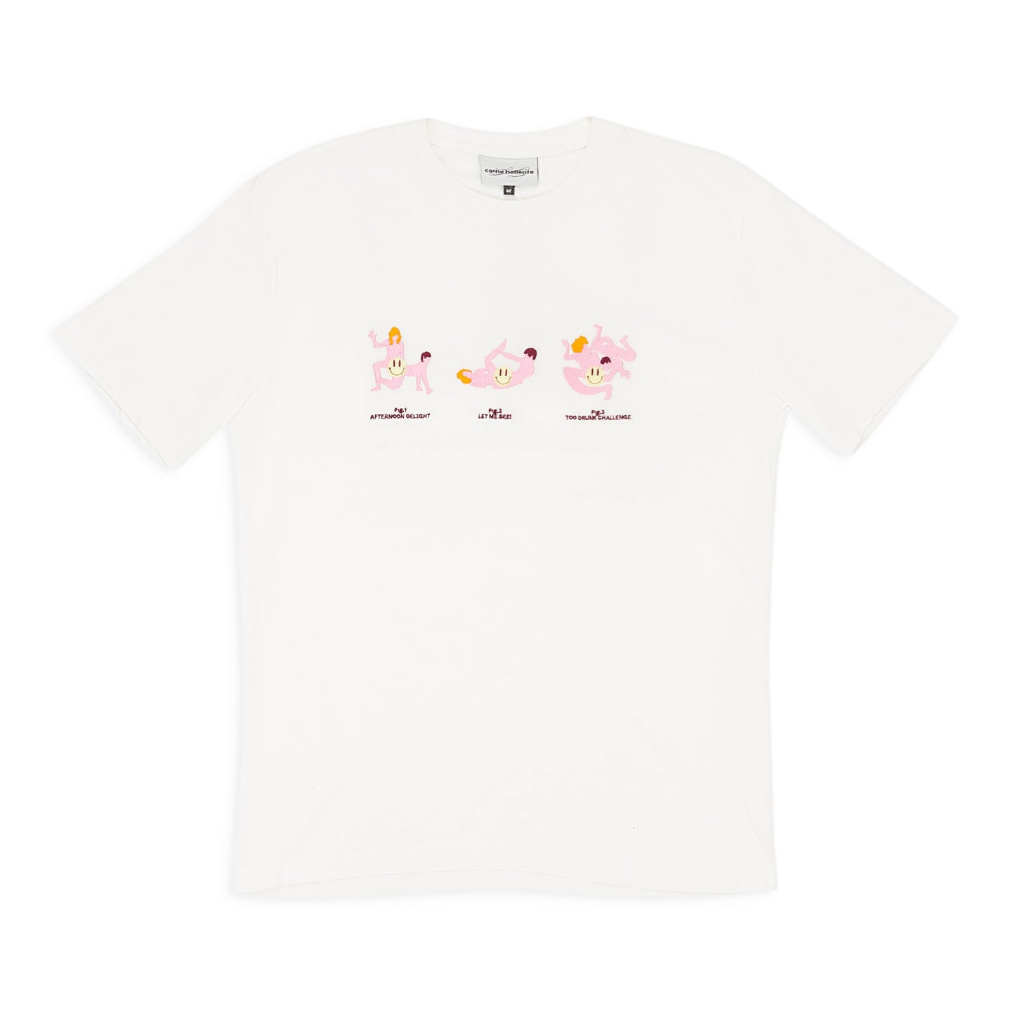 AFTERNOON DELIGHT WHITE T-SHIRT