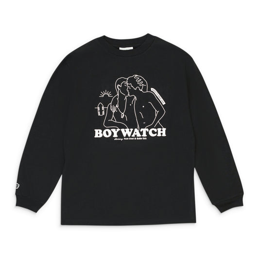 BOYWATCH LS BLACK T-SHIRT