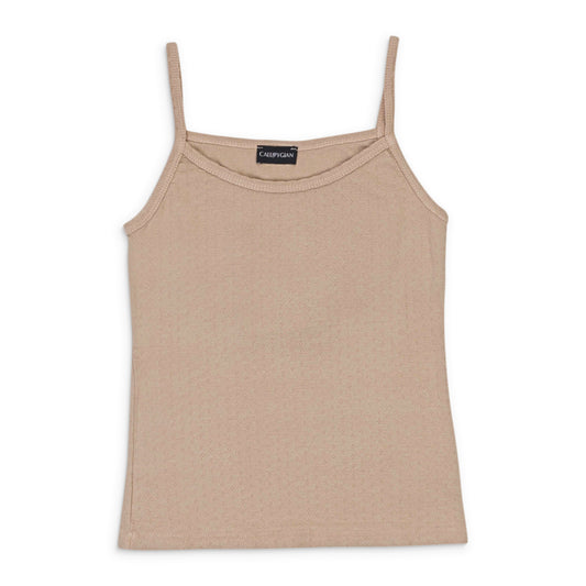 POINTELLE TAN TANK