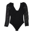 LACE BODYSUIT BLACK BODY SUIT