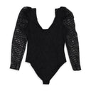 LACE BODYSUIT BLACK BODY SUIT