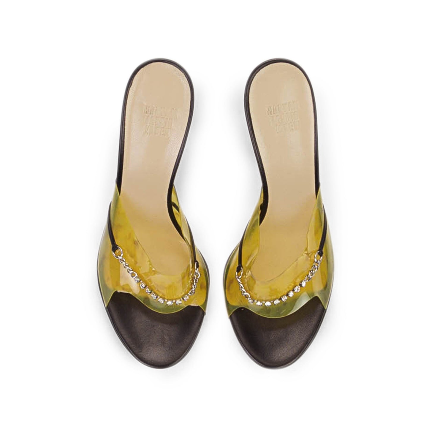 VINYL PALOMA GOLDEN MARBLE SLIDES