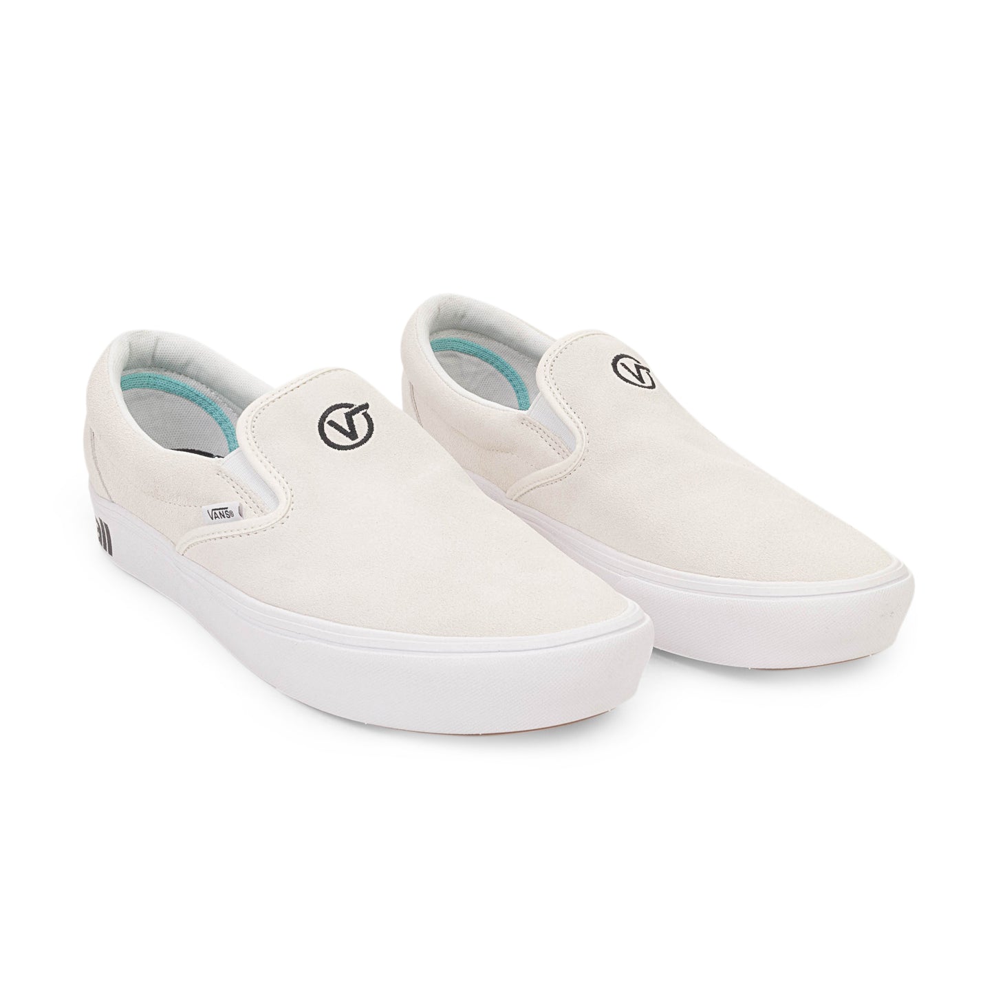 FU COMFYCUSH SLIP-ON WHITE SNEAKERS