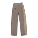 2TONE ON&OFF CREASE BEIGE TROUSER