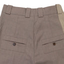 2TONE ON&OFF CREASE BEIGE TROUSER