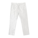 NWT DEMEULEMEESTER STRAIGHT SILVER MEN'S CASUAL PANTS