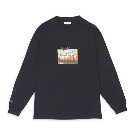 COCKODILE BLONDEEE BLACK SWEATSHIRT