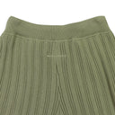 GAUGE 14 SUMMER RIB KHAKI GREEN WOMEN'S JOGGERS & SWEATPANTS