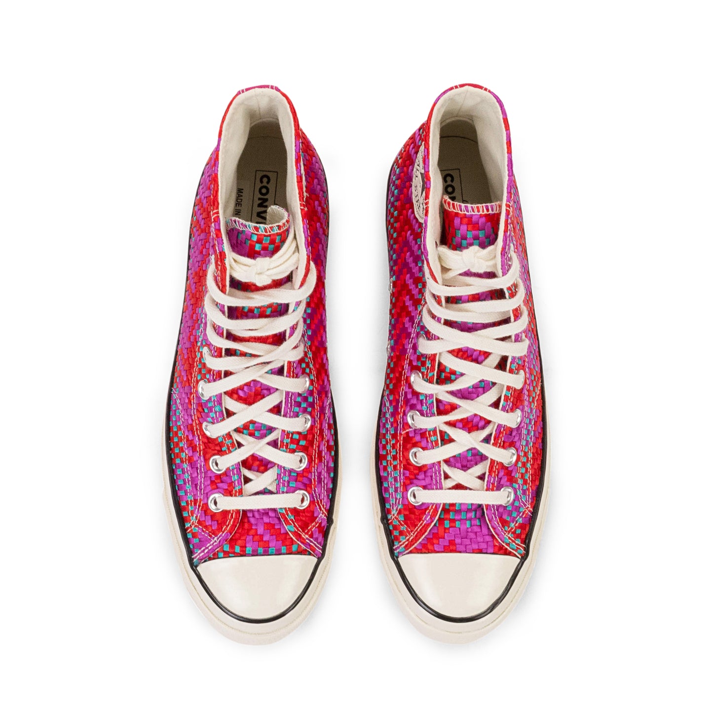 CHUCK 70'S RED PINK HIGH-TOP SNEAKERS