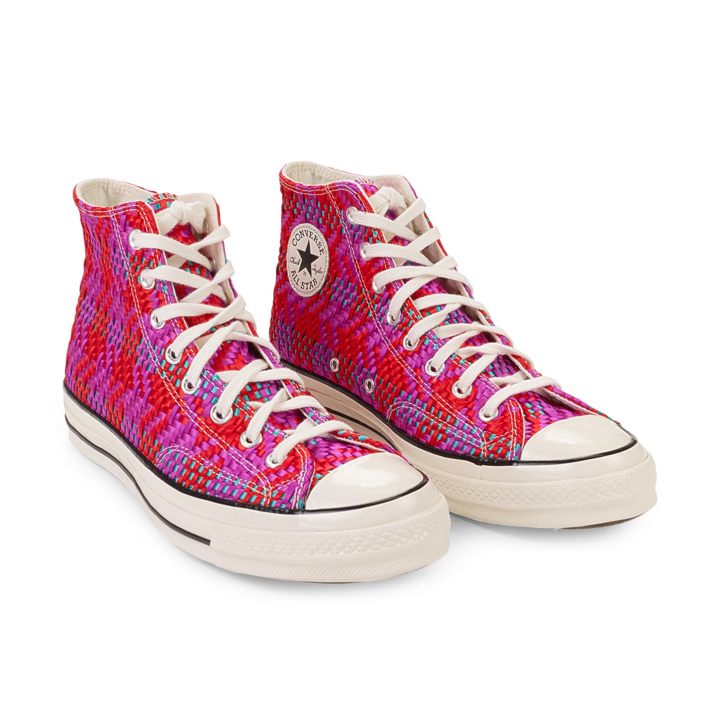 CHUCK 70'S RED PINK HIGH-TOP SNEAKERS