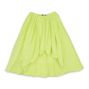 NONNA APRON LIME FLARED SKIRT