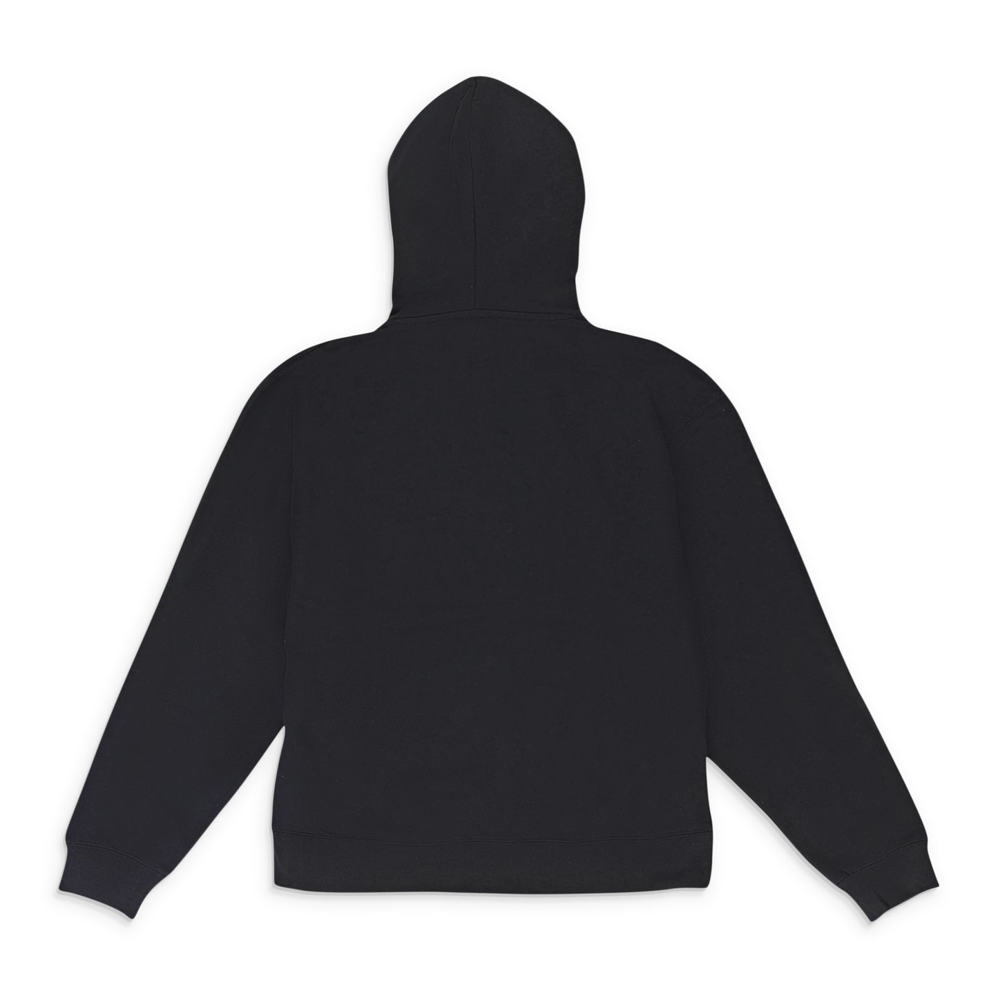 ZIP UP BLACK HOODIE