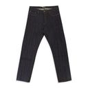 SELVEDGE CLAIR DENIM BLACK STRAIGHT JEANS