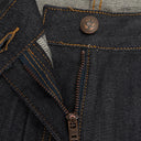 SELVEDGE CLAIR DENIM BLACK STRAIGHT JEANS