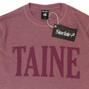 TAINE THERMAL BURGUNDY T-SHIRT