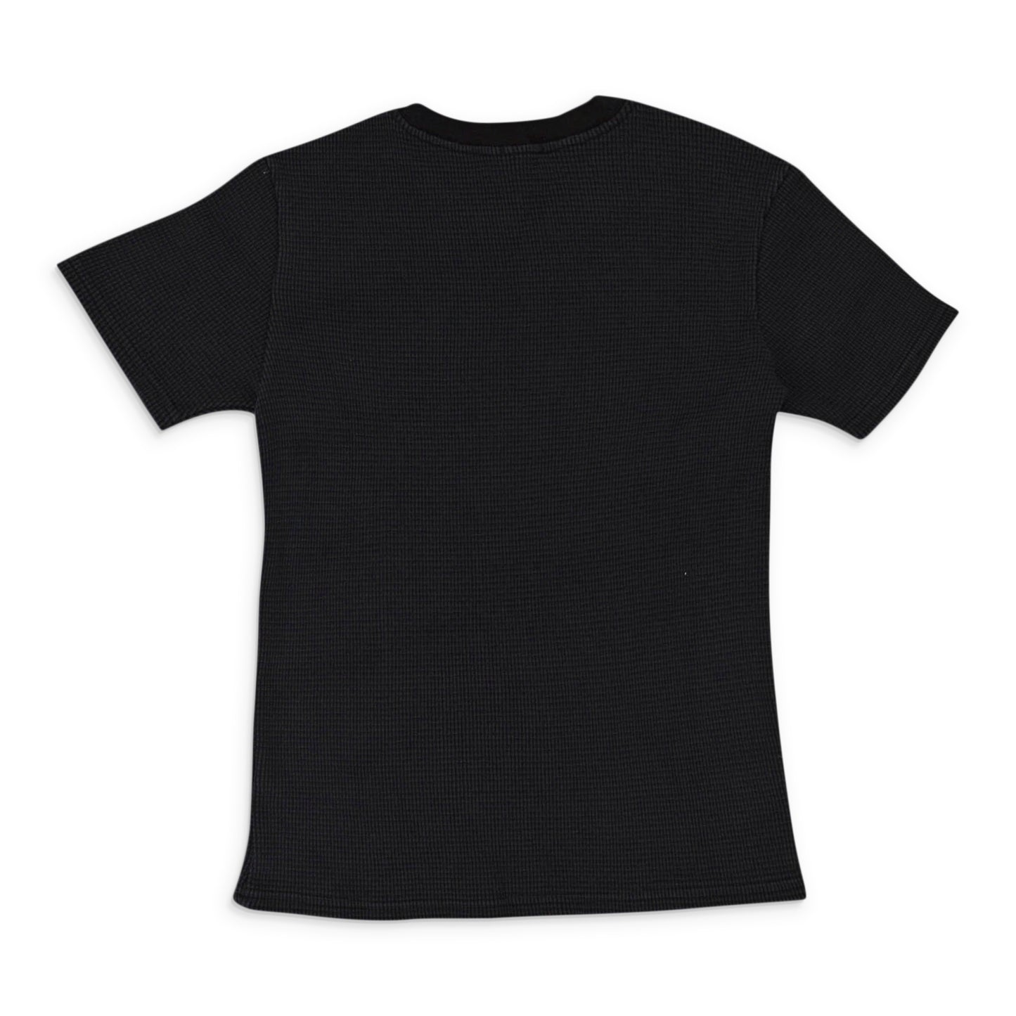 S S BABY THERMAL BLACK T-SHIRT