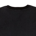 S S BABY THERMAL BLACK T-SHIRT