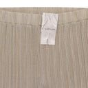 LUREX CRINKLE CHAMPAGNE WOMEN'S STRAIGHT PANTS