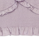 SATIN SMOCKED LILAC TANK TOP